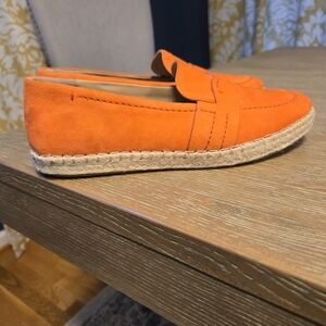Cole Haan Suede Espadrille Loafers size 7